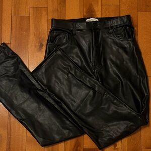 Abercrombie & Fitch leather pants